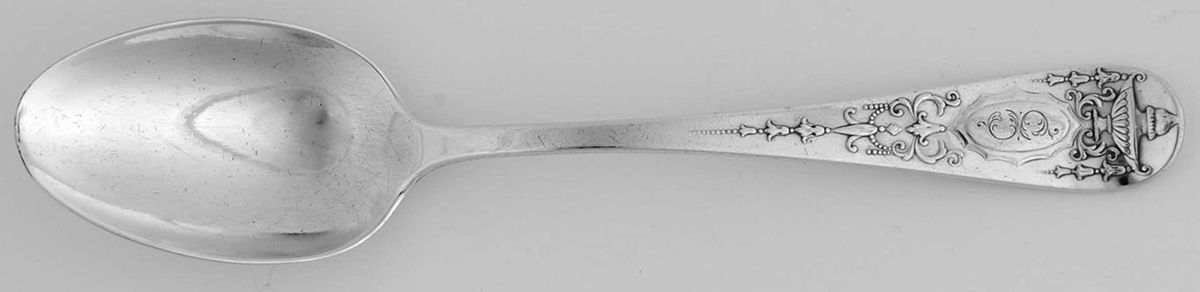 Kenwood (Sterling, 1915) Monogram Teaspoon by Mount Vernon-1