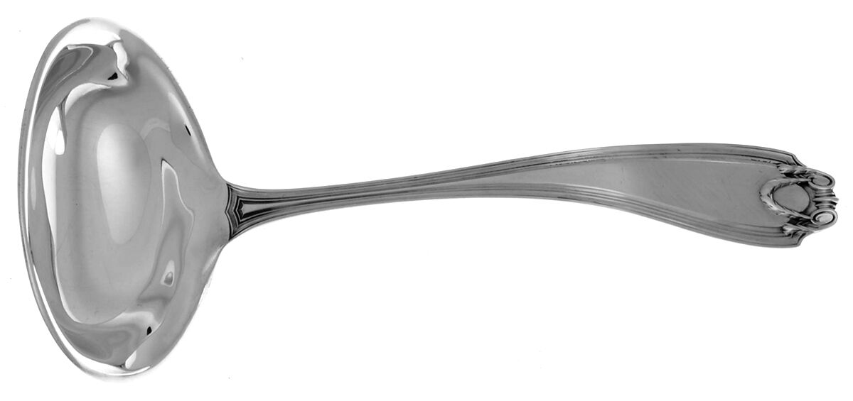 Medford (Sterling, 1906) Solid Gravy Ladle by Mount Vernon-1