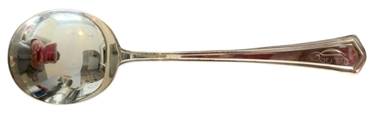 Mount Vernon (Sterling, 1909) Round Bowl Soup Spoon (Cream Soup) by Mount Vernon-1