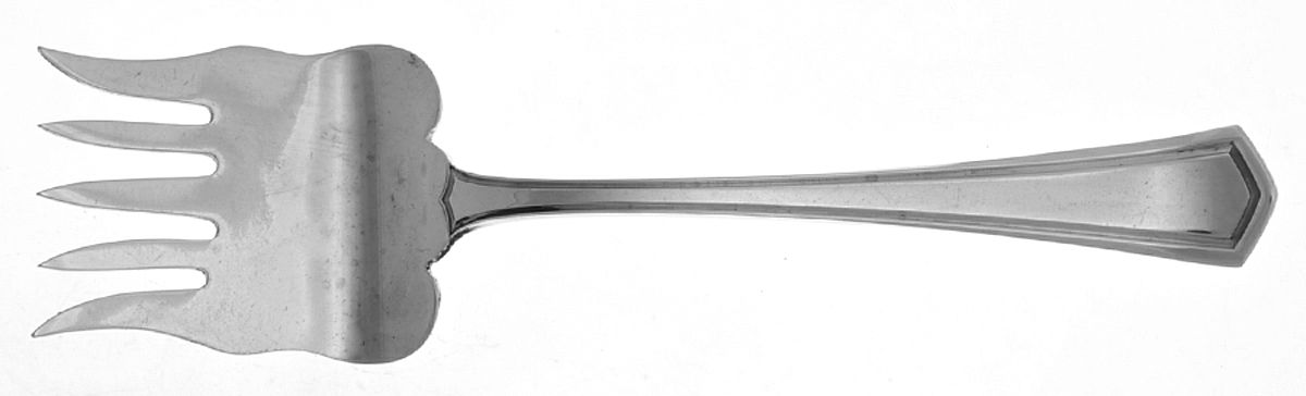 Mount Vernon (Sterling, 1909) Large Solid Tined Sardine Serving Fork by Mount Vernon-1