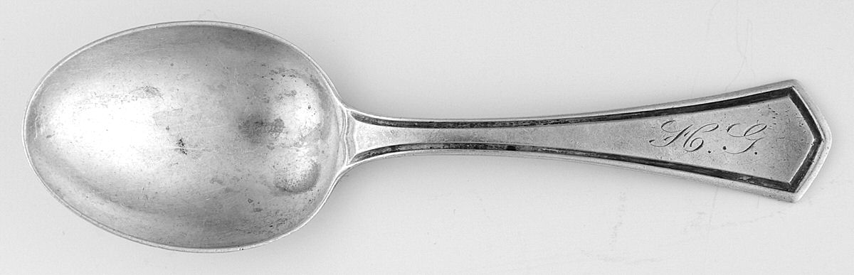 Mount Vernon (Sterling, 1909) Straight Handle Baby Spoon by Mount Vernon-1
