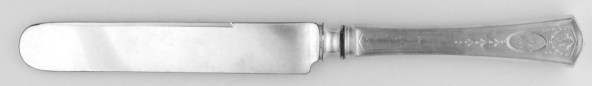 Old South-Engraved (Sterling, 1906) Old French Hollow Knife with Bolster by Mount Vernon-1