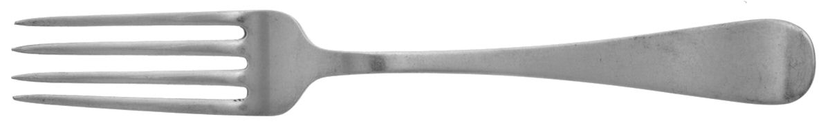 Round Antique (Sterling, 1880) Fork by Mount Vernon-1