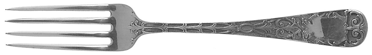 Sheraton (Sterling, 1906-1912, No Monograms) Fork by Mount Vernon-1