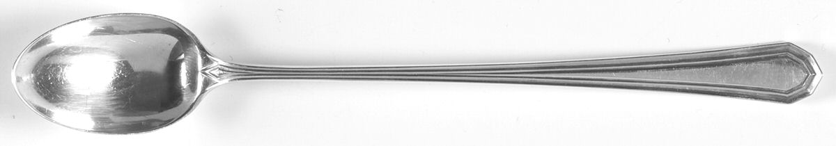 Sulgrave (Sterling, 1911) Iced Tea Spoon by Mount Vernon-1