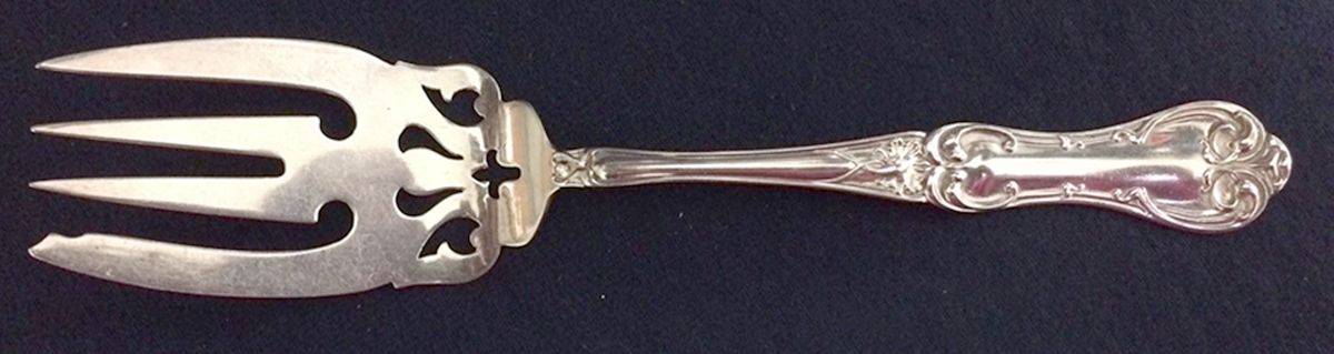 Tropea (Sterling, 1907) Individual Solid Fish Fork by Mount Vernon-1