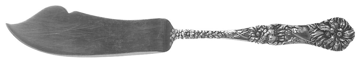 Yetive (Sterling, 1896) Flat Handle Master Butter Knife by Mount Vernon-1