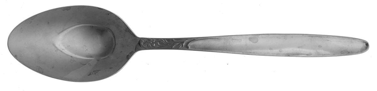 MWD8 (STAINLESS) Place/Oval Soup Spoon by Montgomery Ward-1