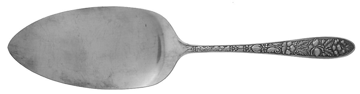 Meo1 (Silverplate) Solid Pie Server by Met Rose-1
