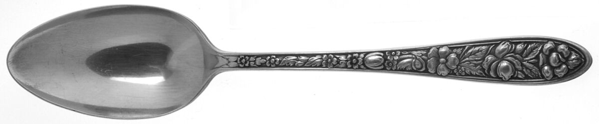 Meo1 (Silverplate) Teaspoon by Met Rose-1
