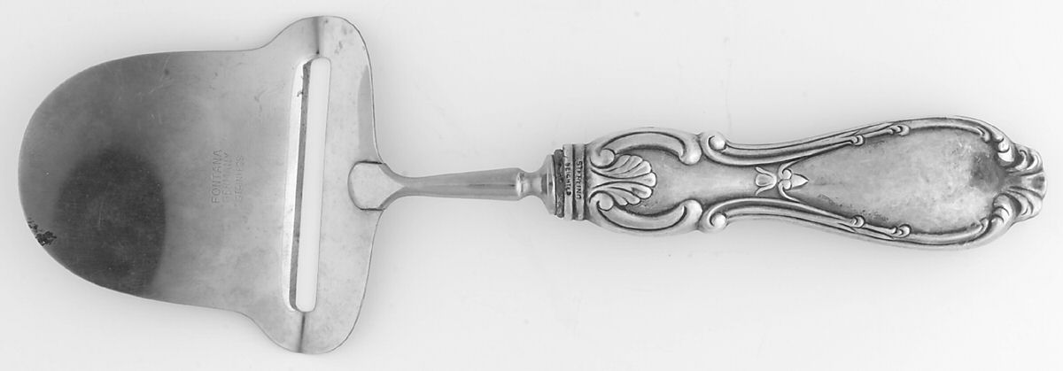 Orleans (STERLING) Cheese Plane with Stainless Plane by Michael C Fina-1