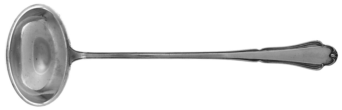 MTN4 (SILVERPLATE) Solid Soup Ladle by Martin-1