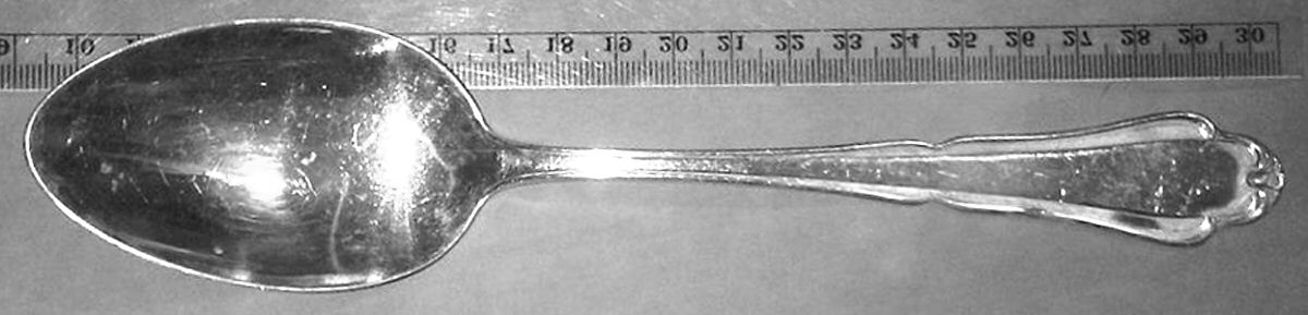 MTN4 (SILVERPLATE) Tablespoon (Serving Spoon) by Martin-1
