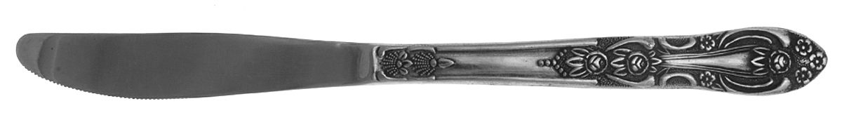 MXF1 (Stainless) Modern Solid Knife by Maxam Silver-1