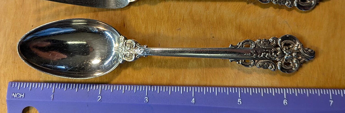 Grande Baroque (Sterling) Teaspoon by Miyata-1