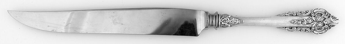 Grande Baroque (Sterling) Small Steak Carving Knife with Stainless Blade by Miyata-1