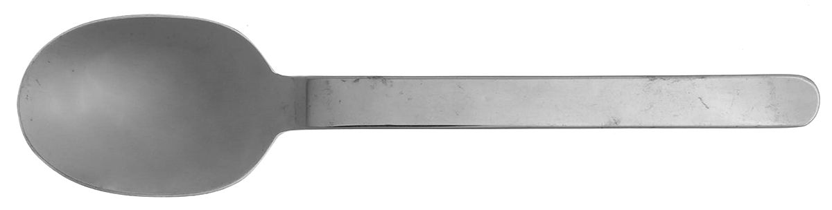 Glacia (Stainless) Place/Oval Soup Spoon by The Main Course,-1