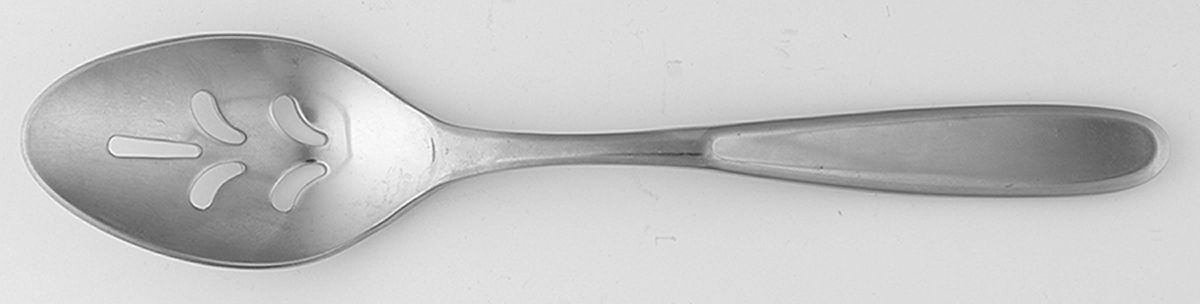 Tysons (Stainless) Pierced Tablespoon (Serving Spoon) by The Main Course,-1