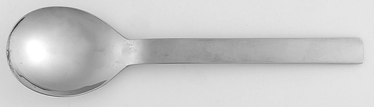 Sparkle (Stainless) Place/Oval Soup Spoon by The Main Course,-1