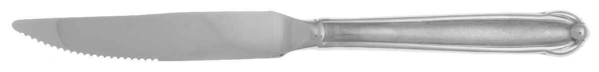 Classico Satin (Stainless) Steak Knife Individual Hollow, Serrate HC by Mikasa-1