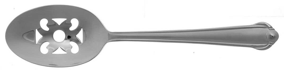 Classico Satin (Stainless) Pierced Tablespoon (Serving Spoon) by Mikasa-1