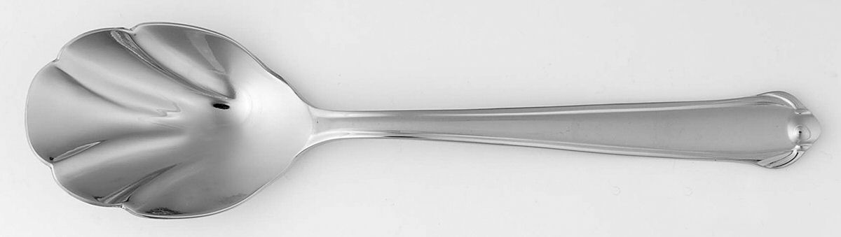 Classico Satin (Stainless) Sugar Shell Spoon by Mikasa-1