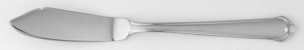 Classico Satin (Stainless) Flat Handle Master Butter Knife by Mikasa-1