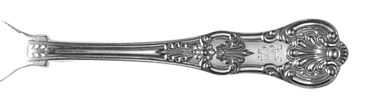MAZ1 (Silverplate) Fork by Maple & Co (England)-1