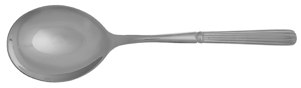 Italian Countryside (Stainless) Casserole Spoon with Smooth Stainless Bowl HC by Mikasa-1