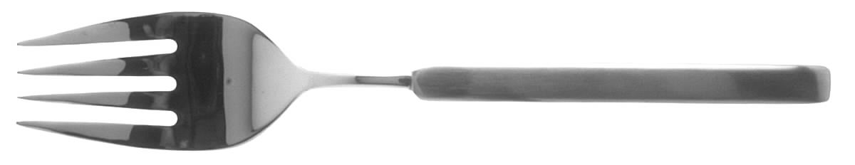 Interlude (Stainless) Large Solid Cold Meat Serving Fork by Mikasa-1