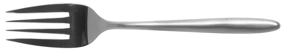 Sand Dune (Stainless) Medium Solid Cold Meat Serving Fork by Mikasa-1