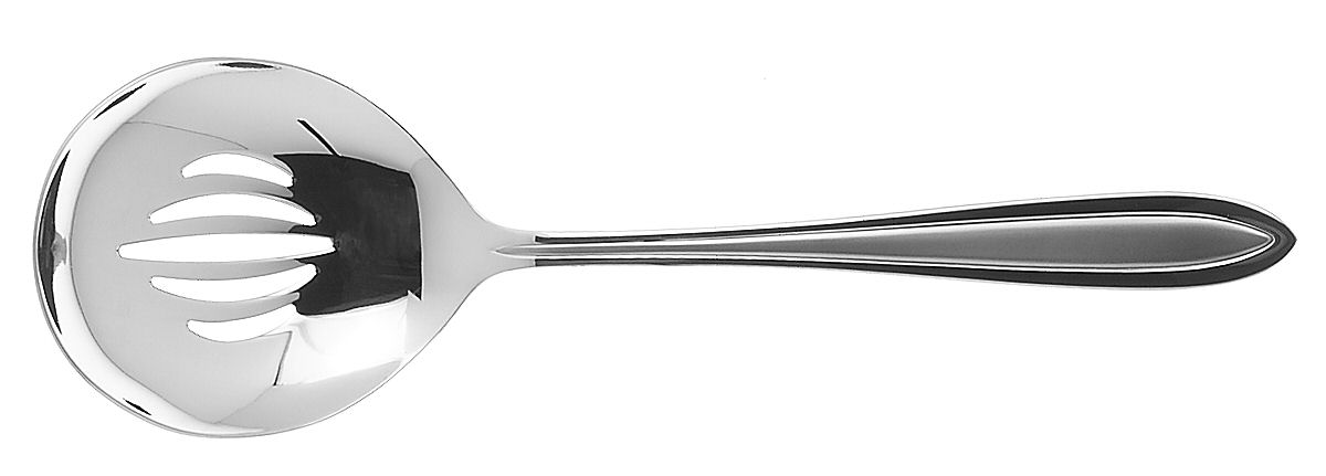 Satin (Stainless) Pierced Tablespoon (Serving Spoon) by Mikasa-1