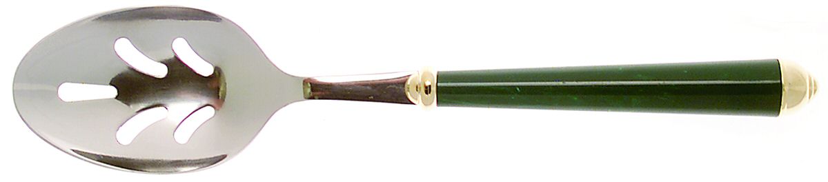 Carrera-Emerald Gold Pierced Tablespoon (Serving Spoon) by Mikasa-1