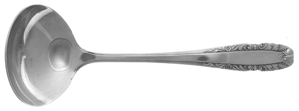 MCG2 (Silverplate) Solid Gravy Ladle by Mcglashan Clarke & Co-1