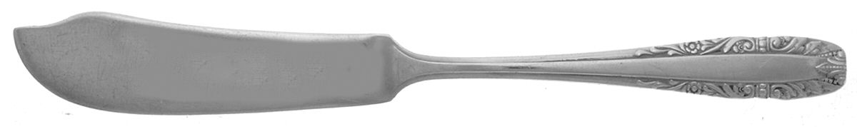 MCG2 (Silverplate) Flat Handle Master Butter Knife by Mcglashan Clarke & Co-1