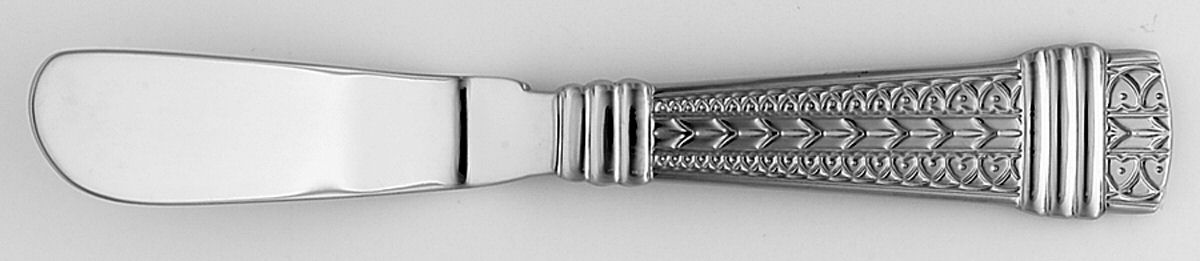 Palatial (Stainless) Flat Handle Butter Spreader by Mikasa-1