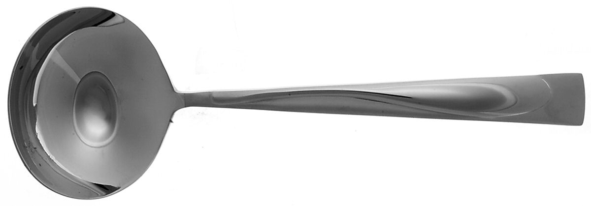 Satin Moon (Stainless) Solid Gravy Ladle by Mikasa-1