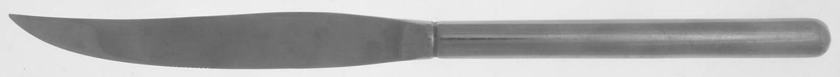 Zena Satin (Stainless) Individual Steak Knife Hollow Handle by Mikasa-1