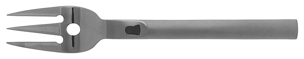 Firesong (Stainless) Large Solid Cold Meat Serving Fork by Mikasa-1