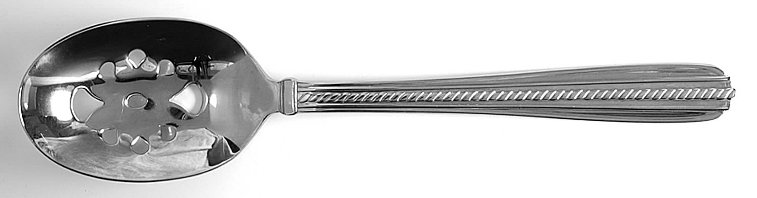 Domaine Pierced Tablespoon (Serving Spoon) by Mikasa-1