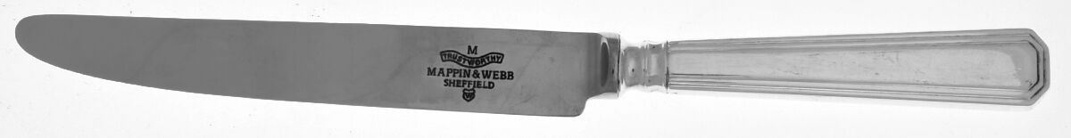 MWE2 (Silverplate) New French Hollow Knife by Mappin & Webb-1