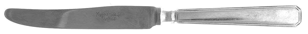 MWE2 (Silverplate) Individual Fruit Knife with Stainless Blade by Mappin & Webb-1