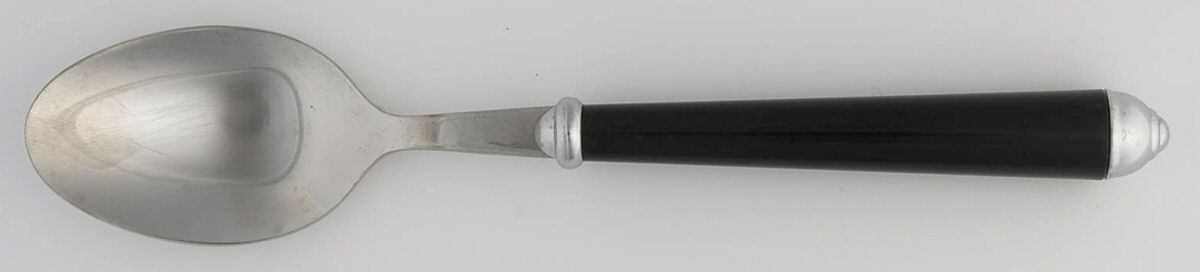Rondo-Onyx (Stainless) Place/Oval Soup Spoon by Mikasa-1