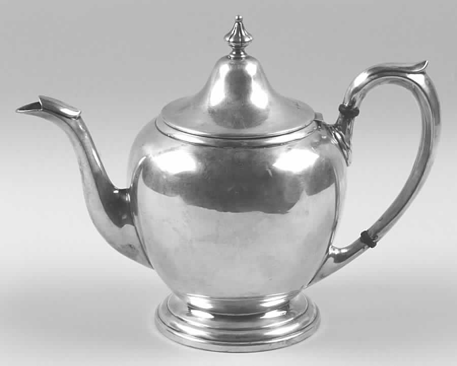 1019 (Sterling, Hollowware) Teapot by Manchester-1