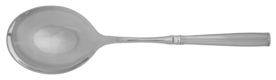 Parallels (Stainless) Casserole Spoon with Smooth Stainless Bowl HC by Mikasa-1