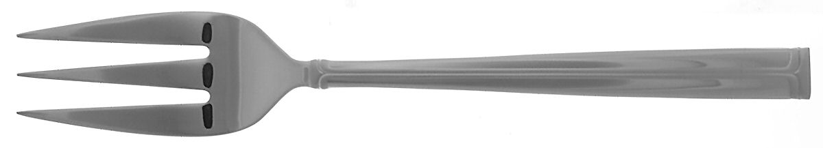 Parallels (Stainless) Large Solid Cold Meat Serving Fork by Mikasa-1