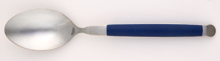 Tempo-Cobalt (Stainless) Place/Oval Soup Spoon by Mikasa-1