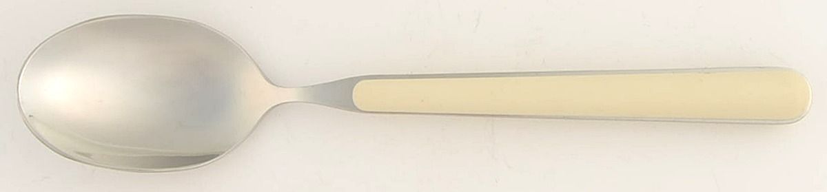 Elite-Cream (Stainless) Teaspoon by Mikasa-1