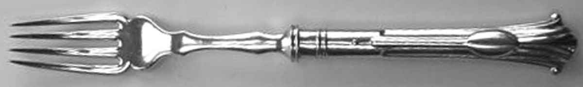 MWE4 (SILVERPLATE) Hollow Handle Fork by Mappin & Webb-1