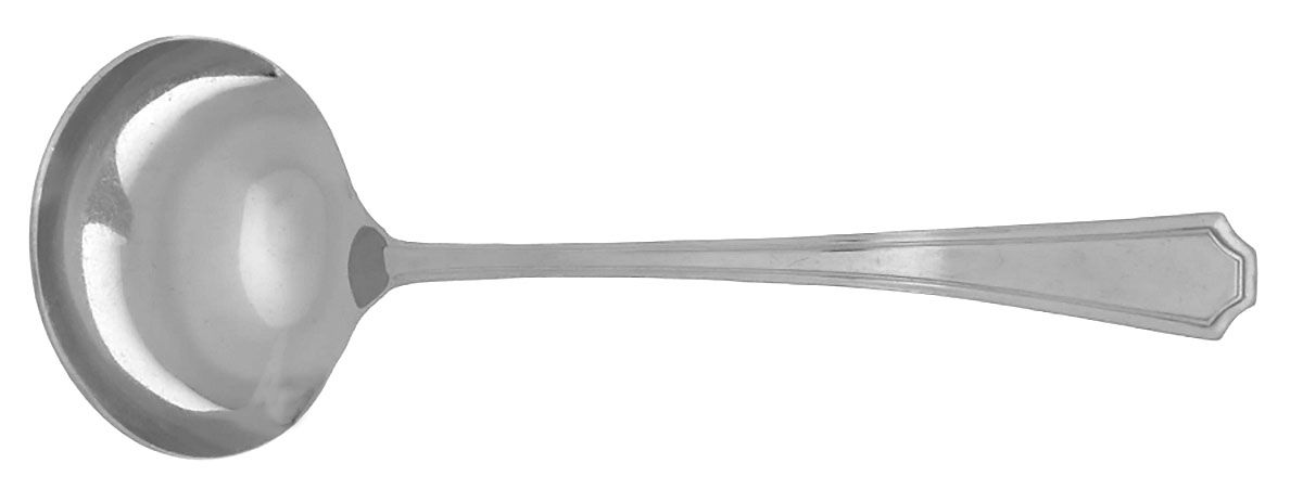MNF24 (Stainless) Solid Gravy Ladle by The Main Course,-1